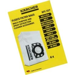 4 Sacs à Poussière (28633140, 69591300) Aspirateur KARCHER